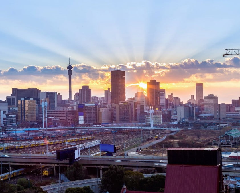 Johannesburg CBD and South African urban infrastructure investment